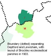 Brockley Map North West Kent Family History Society