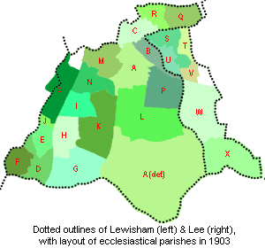 Catford Kent Map North West Kent Family History Society