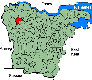 Chislehurst Kent Map North West Kent Family History Society