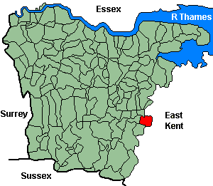 East Farleigh Map North West Kent Family History Society