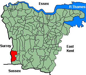 Edenbridge Map North West Kent Family History Society