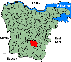 Hadlow Map North West Kent Family History Society