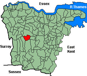 Otford Map North West Kent Family History Society